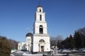 Bell tower of Nativity Cathedral in Kishinev ChiÃâ¢inÃÆu Moldova